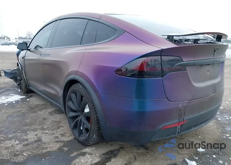 2020 Tesla Model X Performance Dual Motor All-Wheel Drive from USA, damaged, VIN 5YJXCBE47LF248488
